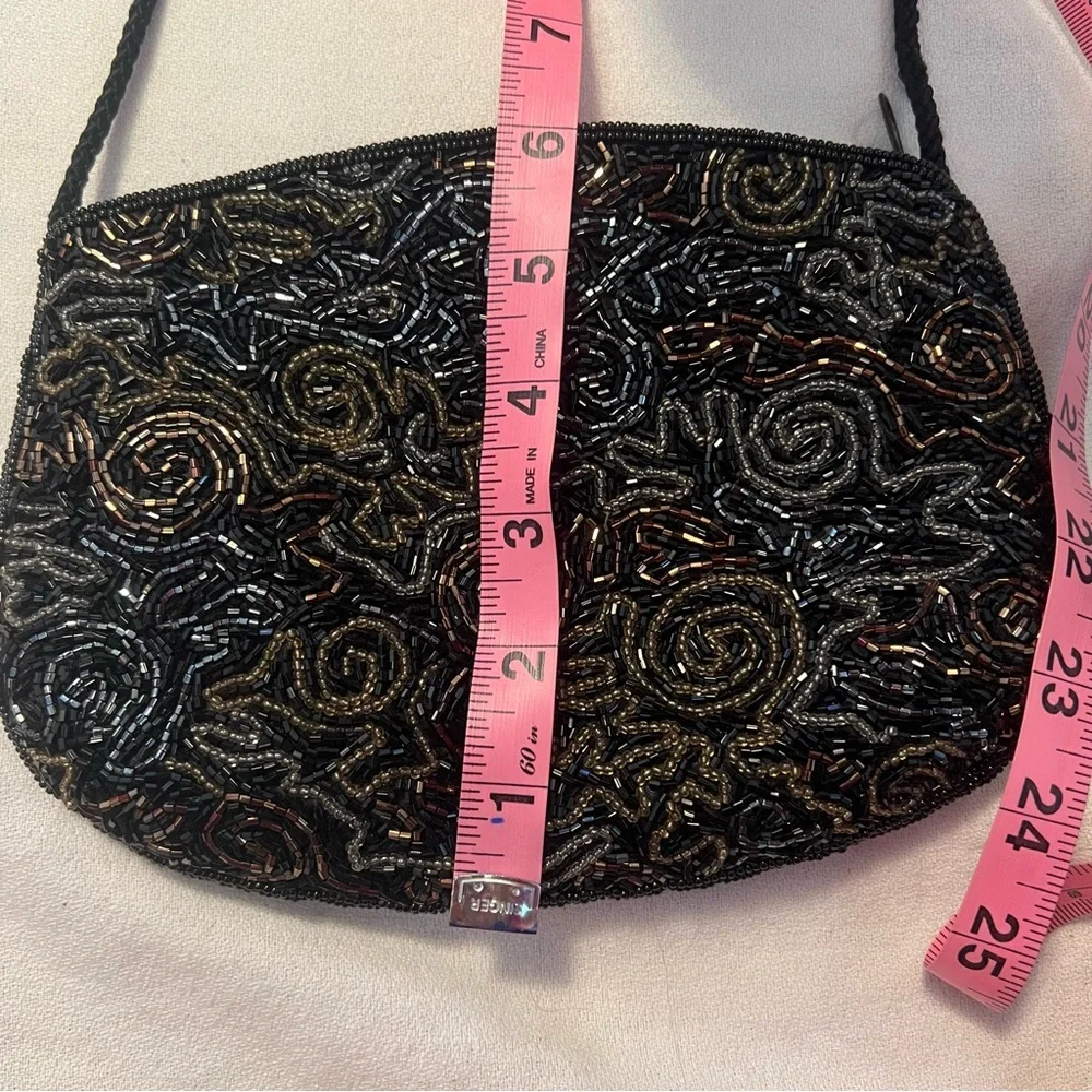 COPY - Y2K front glass colorful beaded crossbody/bag.